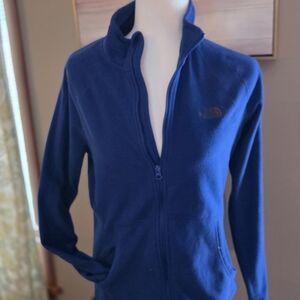 The North Face Women's Blue Full-Zip Fleece Jacket